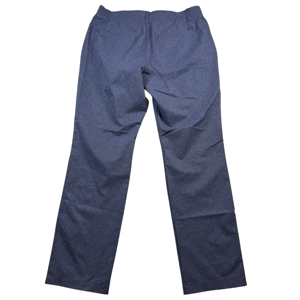Under Armour Match Play‎ Golf Pants Men 36x32 Blue Heather Straight Leg